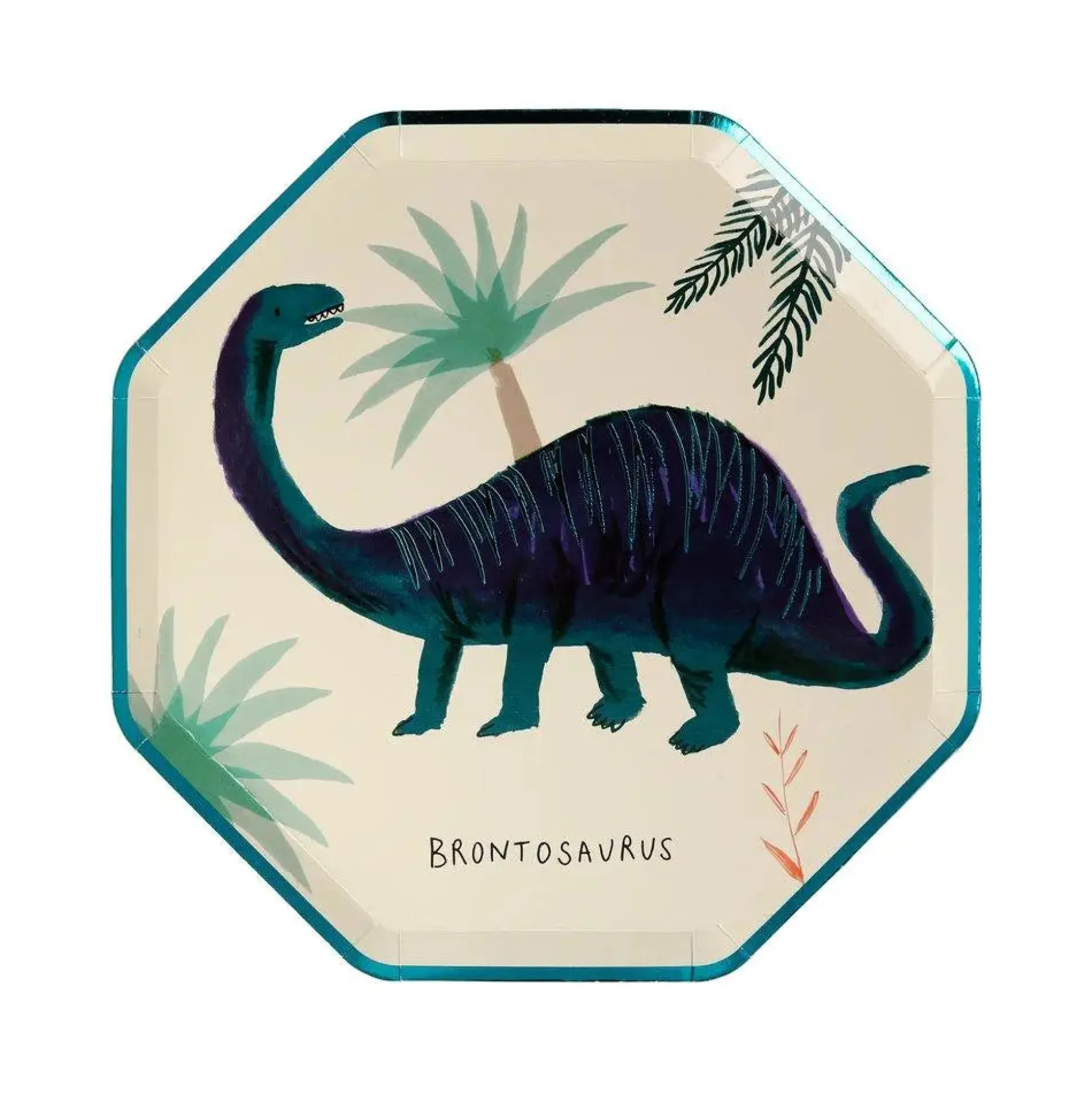 Dinosaur Kingdom Side Plates, Pack of 8