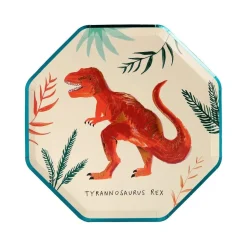 Dinosaur Kingdom Side Plates, Pack of 8