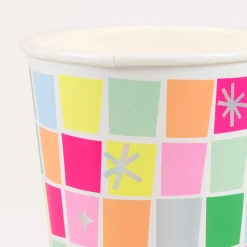 Disco Ball Cups (x 8)