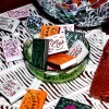 Disco Ball Custom Matches, Red Foil