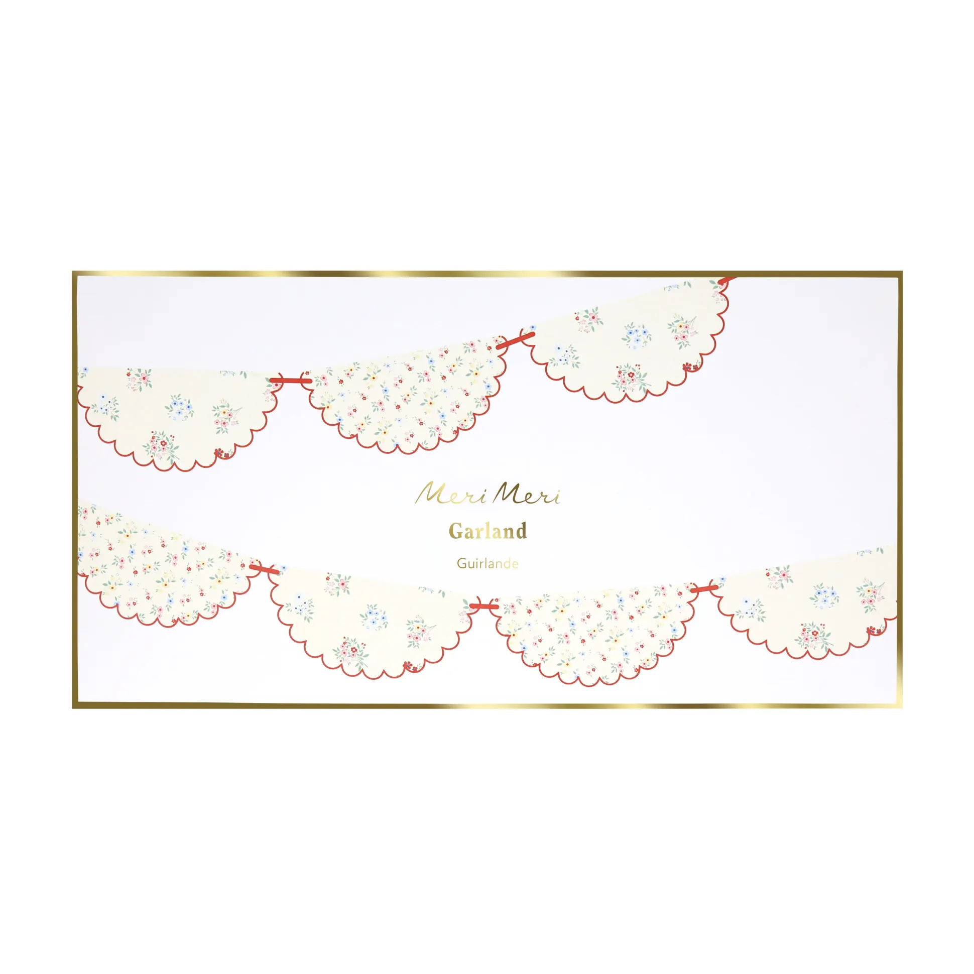 Ditsy Posy Paper Garland