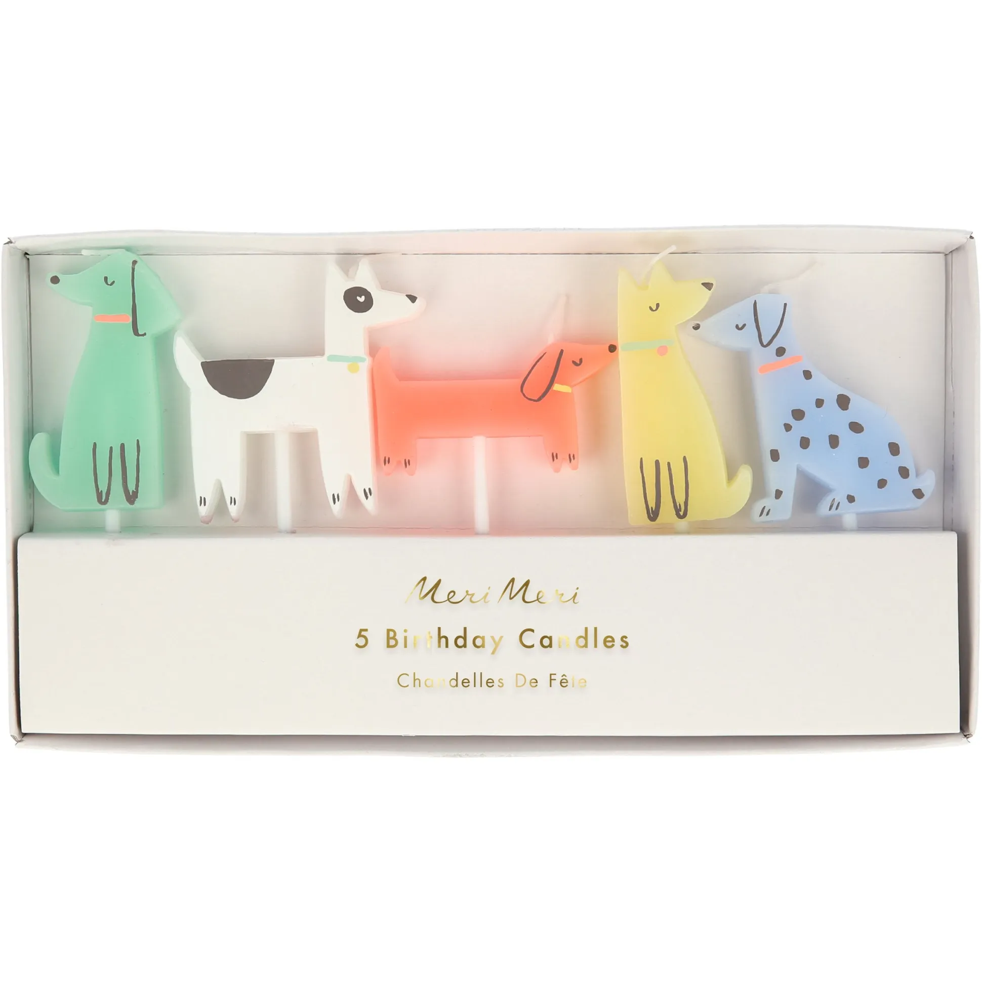 Dog Candles, Pack of 5