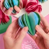 3D Paper Ornament Set - honeycomb ornament set