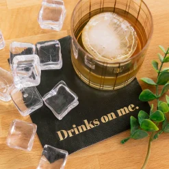 Drinks On Me Witty Cocktail Napkins, Pack of 20