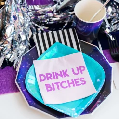 Drink Up B*tches Witty Cocktail Napkins, Pack of 20