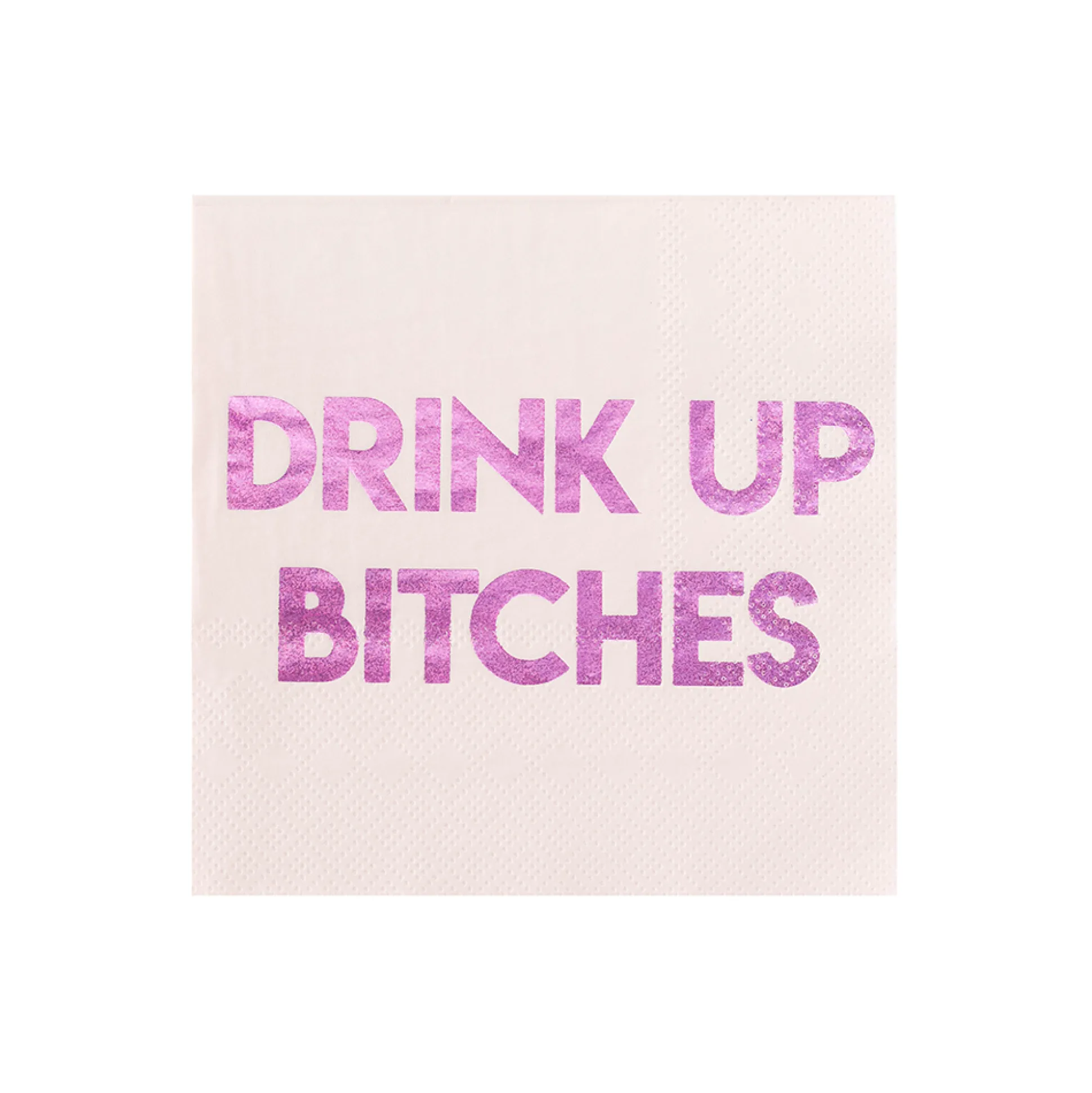 Drink Up B*tches Witty Cocktail Napkins, Pack of 20