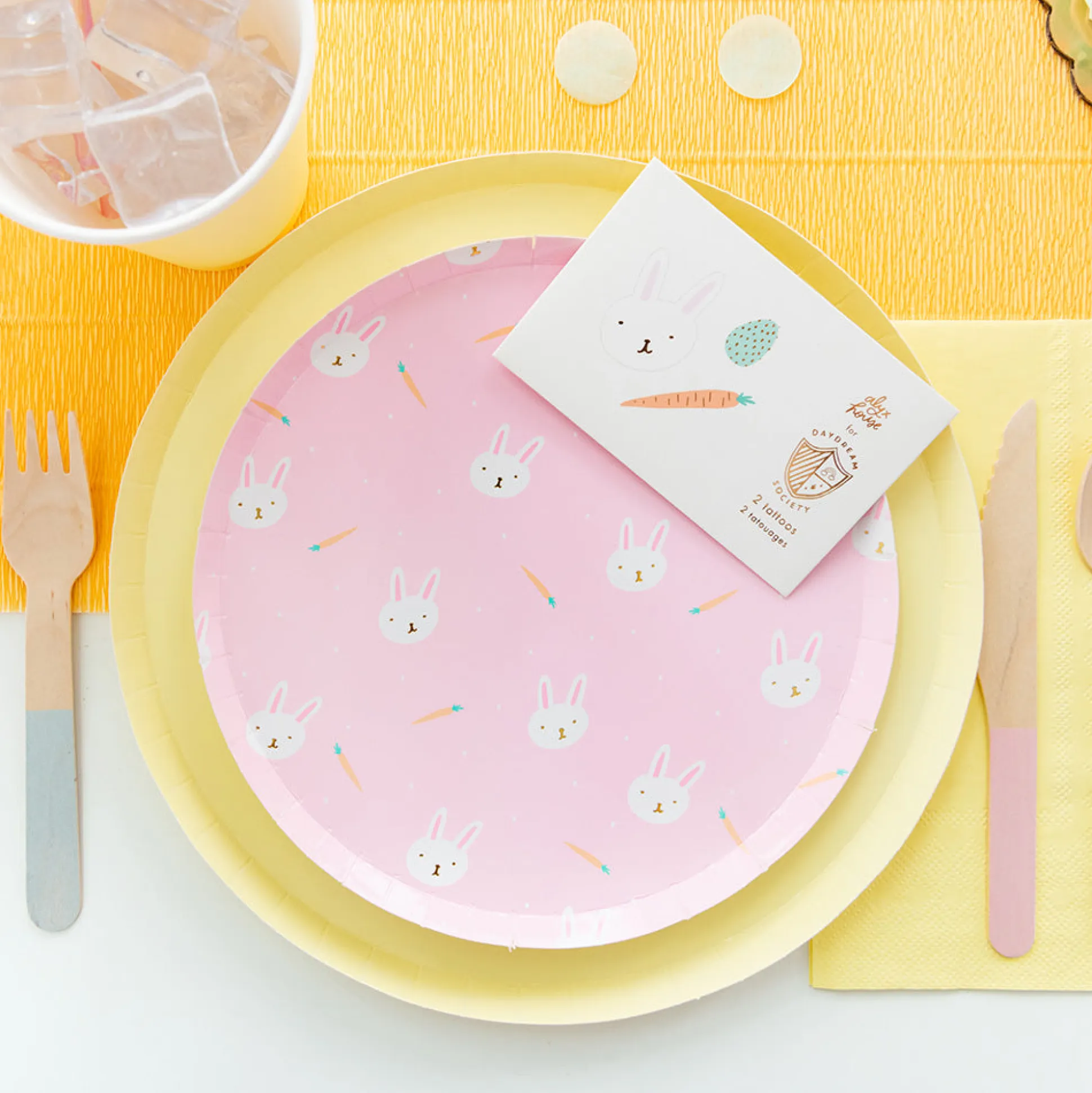 Easter Fun Small Plates, Pack of 8