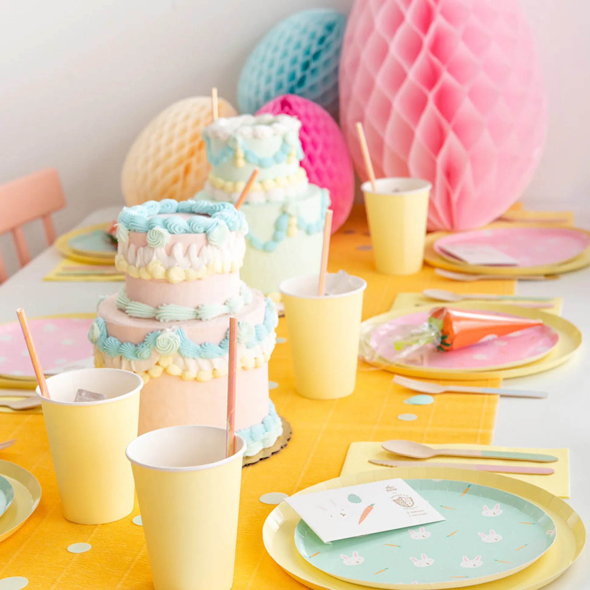 Easter Fun Small Plates, Pack of 8