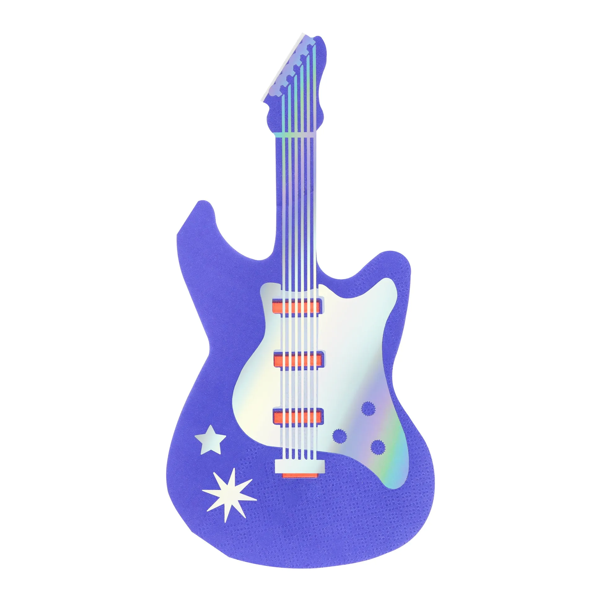 Electric Guitar Napkins (x 16)