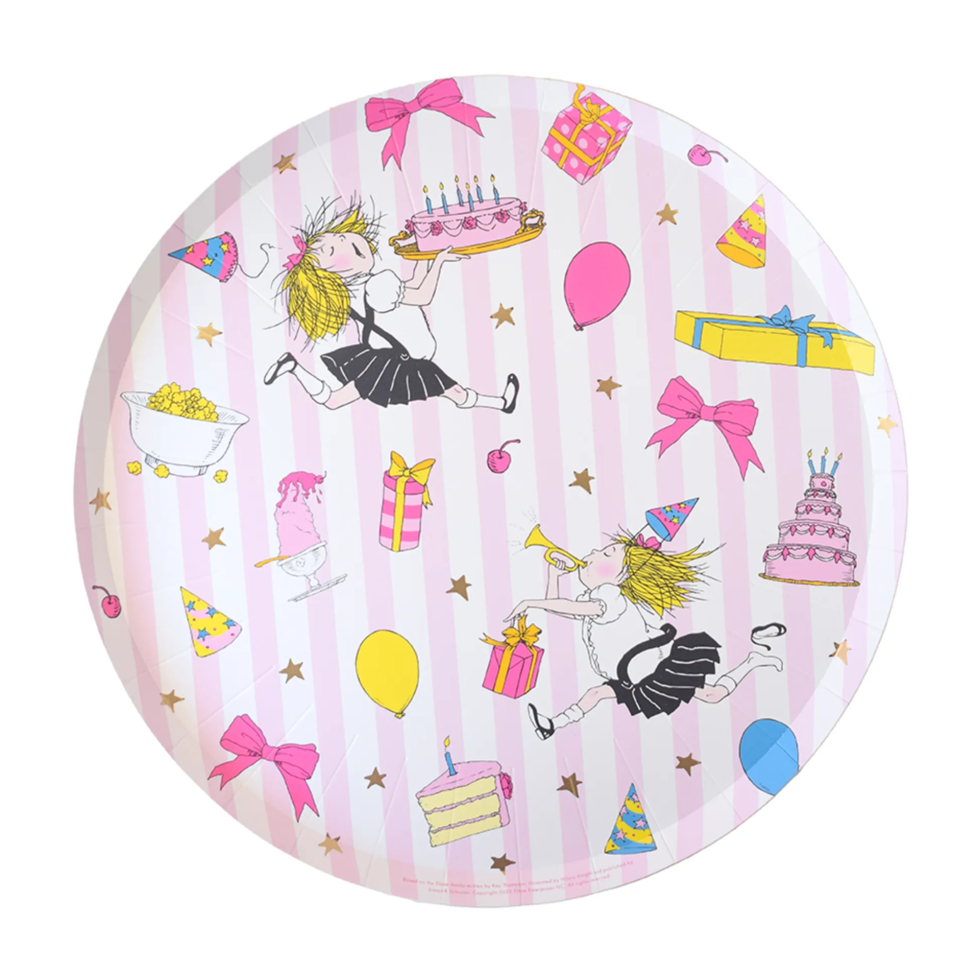 Eloise Birthday Large Plates, Set of 8
