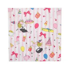 Eloise Birthday Pattern Large Napkins, Set of 16