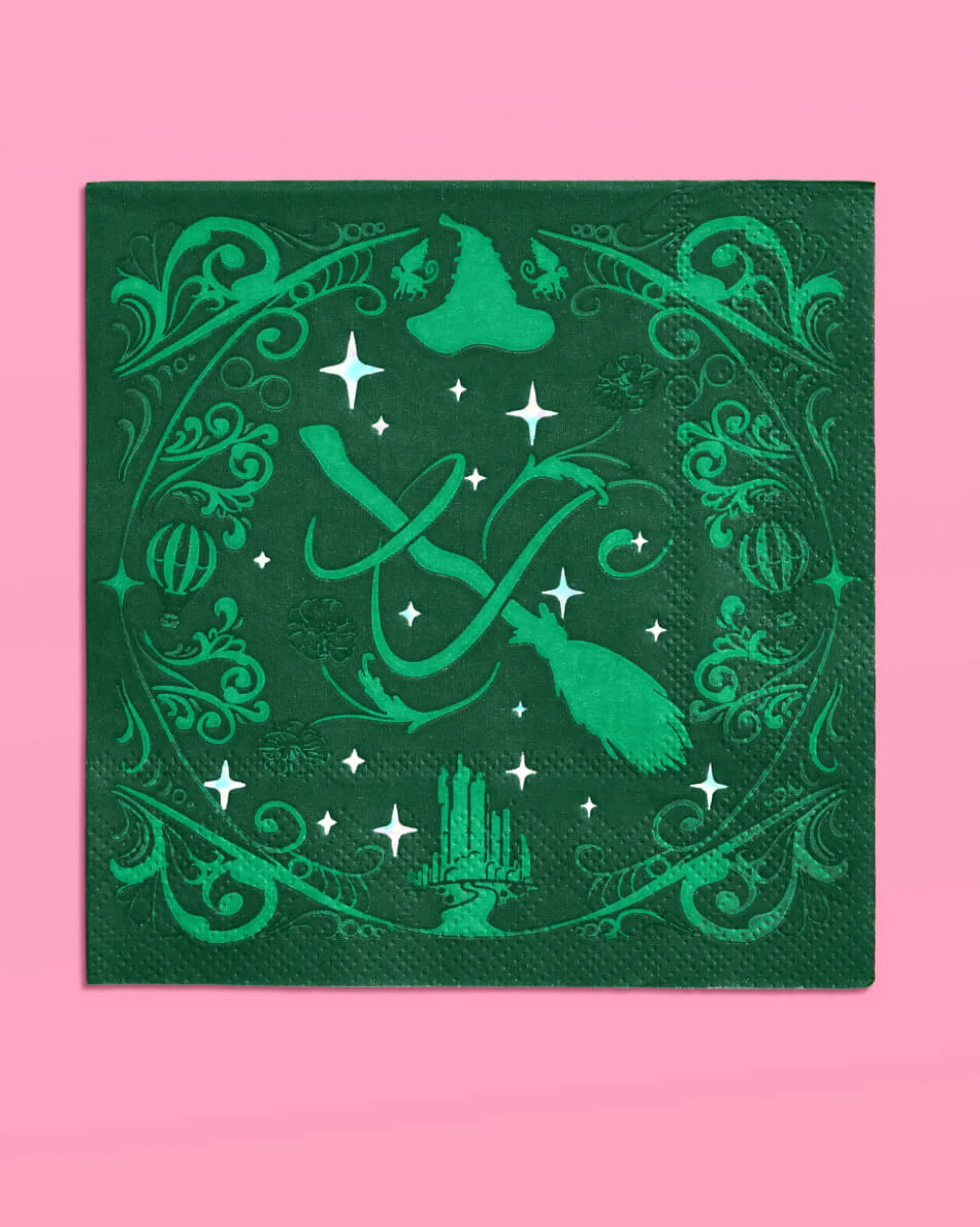 Emerald City Napkins - 24 paper napkins