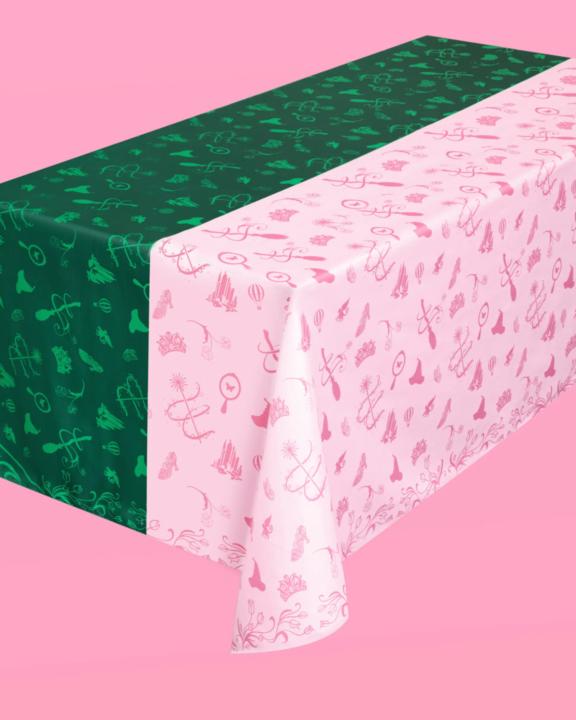 Emerald City Tablecloth - washable tablecloth