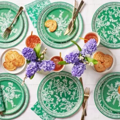 Emerald Toile Cups, 10 per pack