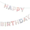 4' English Garden Birthday Garland