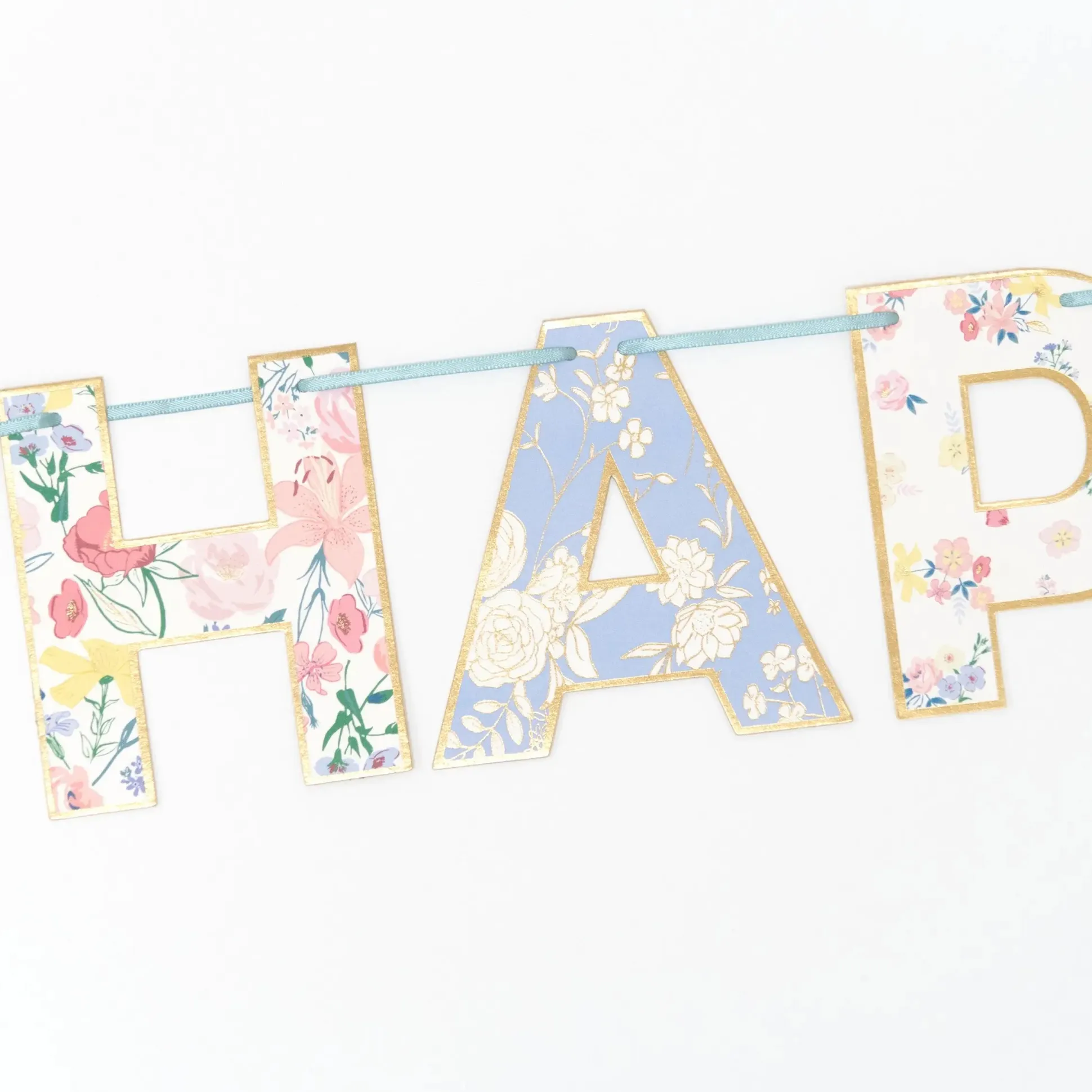 4' English Garden Birthday Garland