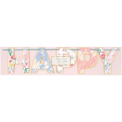 4' English Garden Birthday Garland
