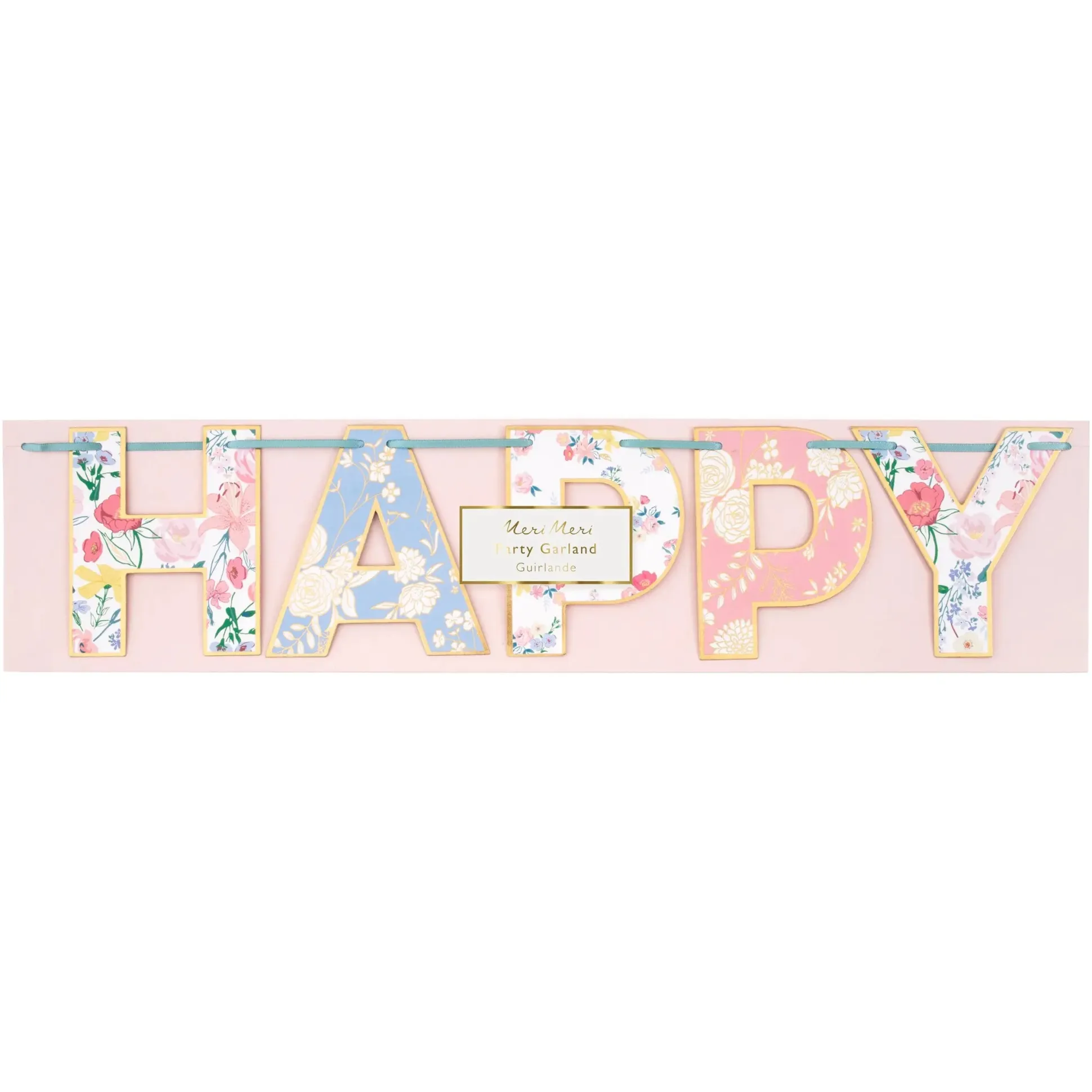 4' English Garden Birthday Garland
