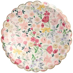 English Garden Dinner Plates, Pack of 8