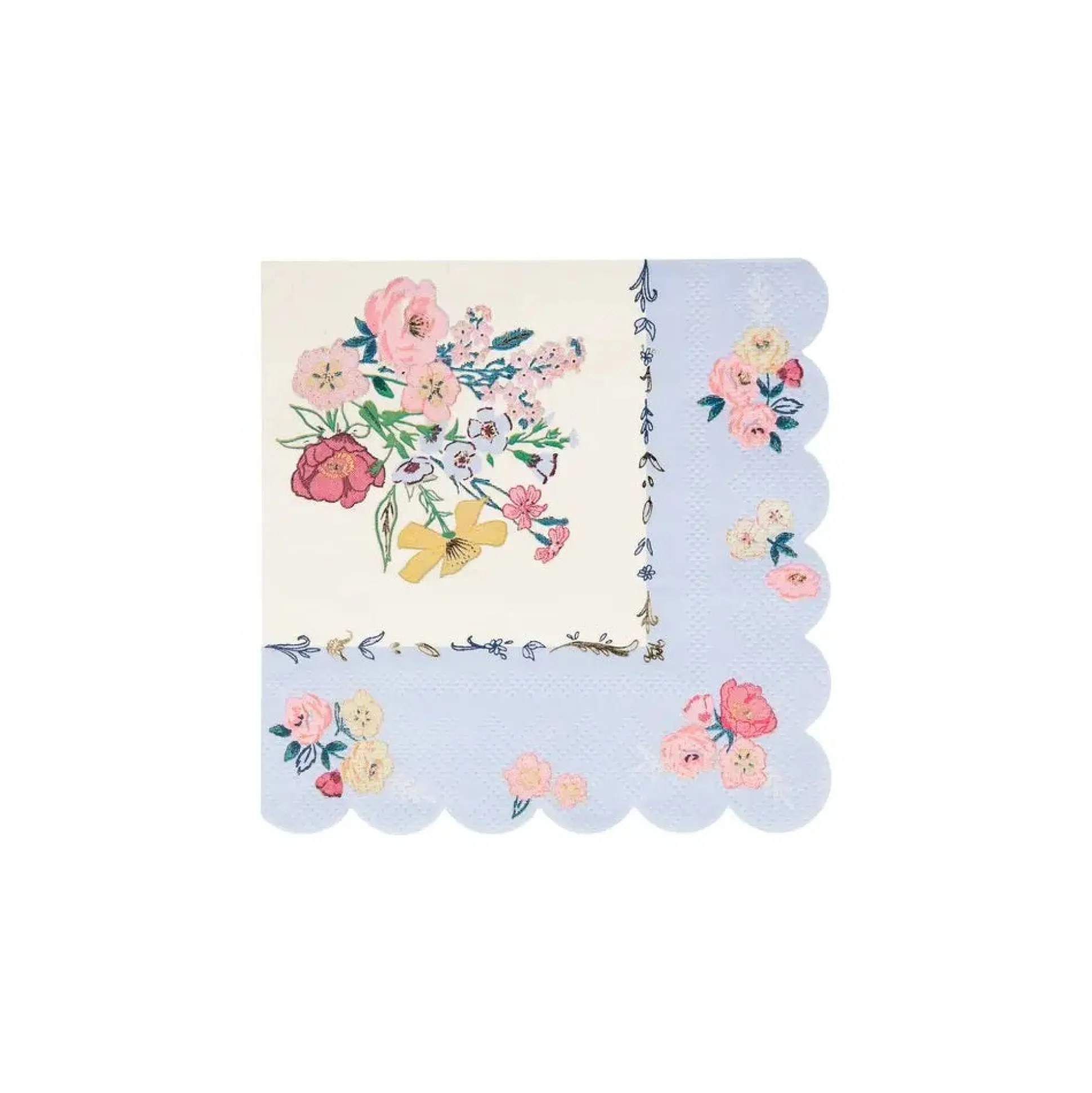 English Garden Small Napkins, Pack of 16