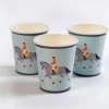 Equestrian Horse Riding Paper Cups, Set of 12