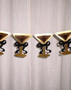 Espresso Martini Banner - 3D paper banner