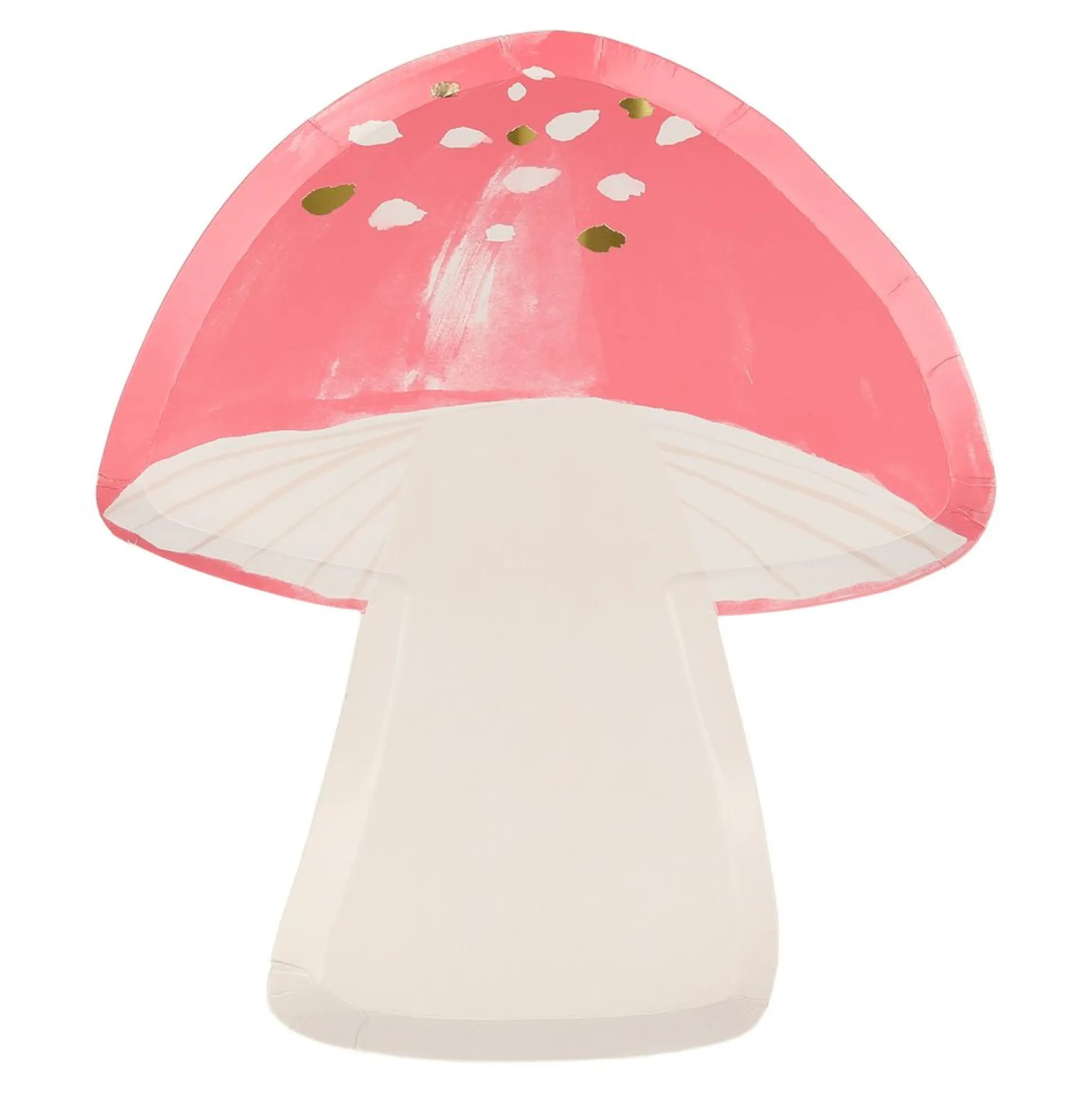 Fairy Mushroom Plates, Pack of 8