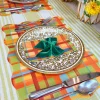 Fall Plaid Placemats, Pack of 24