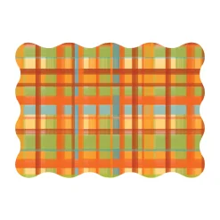 Fall Plaid Placemats, Pack of 24