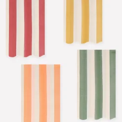 Fall Stripe Guest Towels, Pack of 16