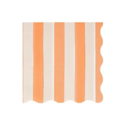 Fall Stripe Large Napkins, Pack of 16