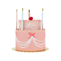 Fancy Cake Party Hats, Pack of 8