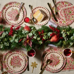 Festive Paisley Cups (10 per pack)