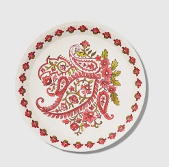 Festive Paisley Small Plates (10 per pack)