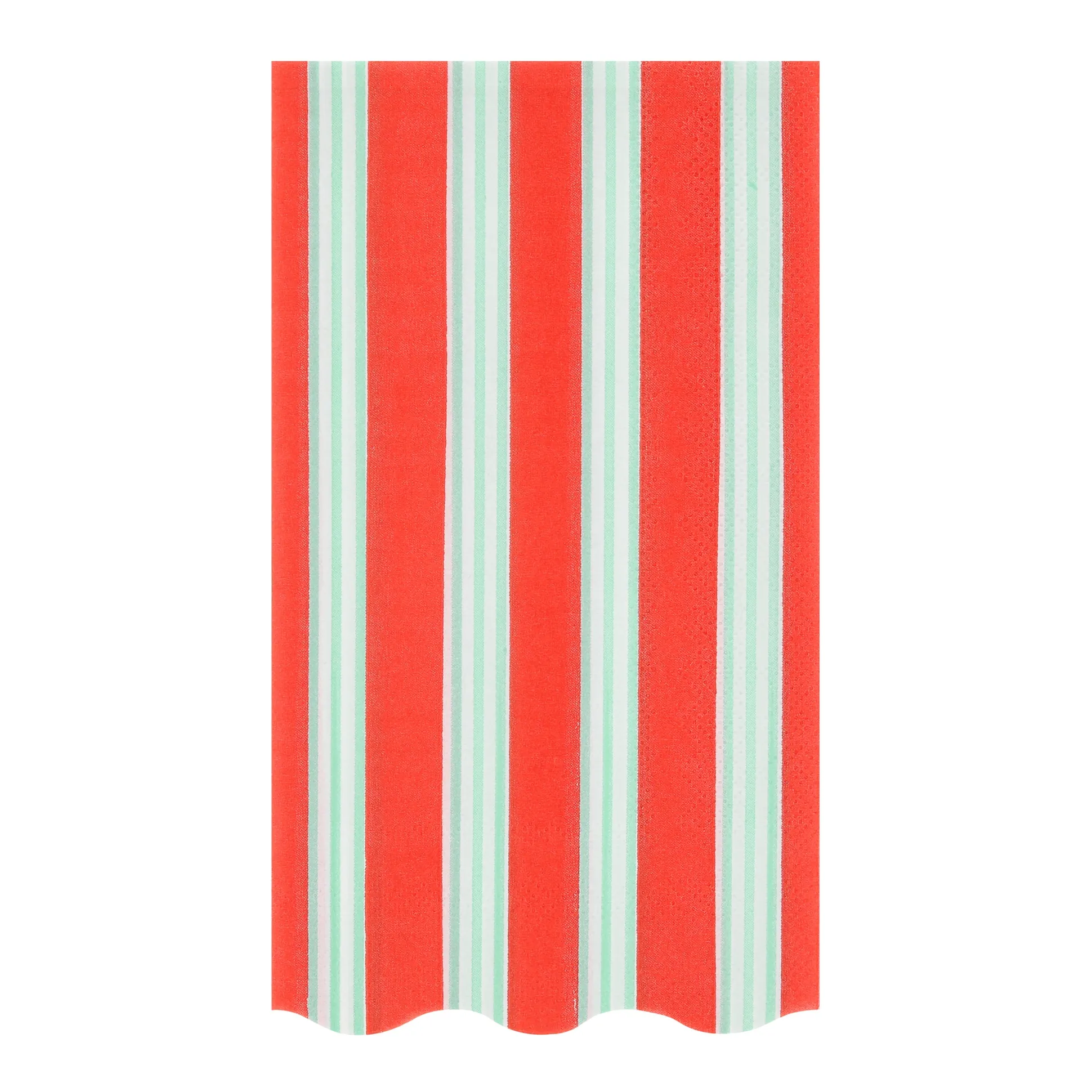 Festive Stripe Guest Towels, Pack of 16