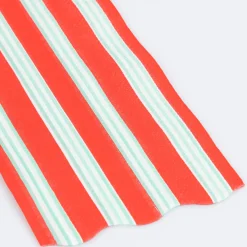 Festive Stripe Guest Towels, Pack of 16