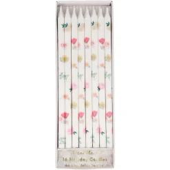 Floral Pattern Candles