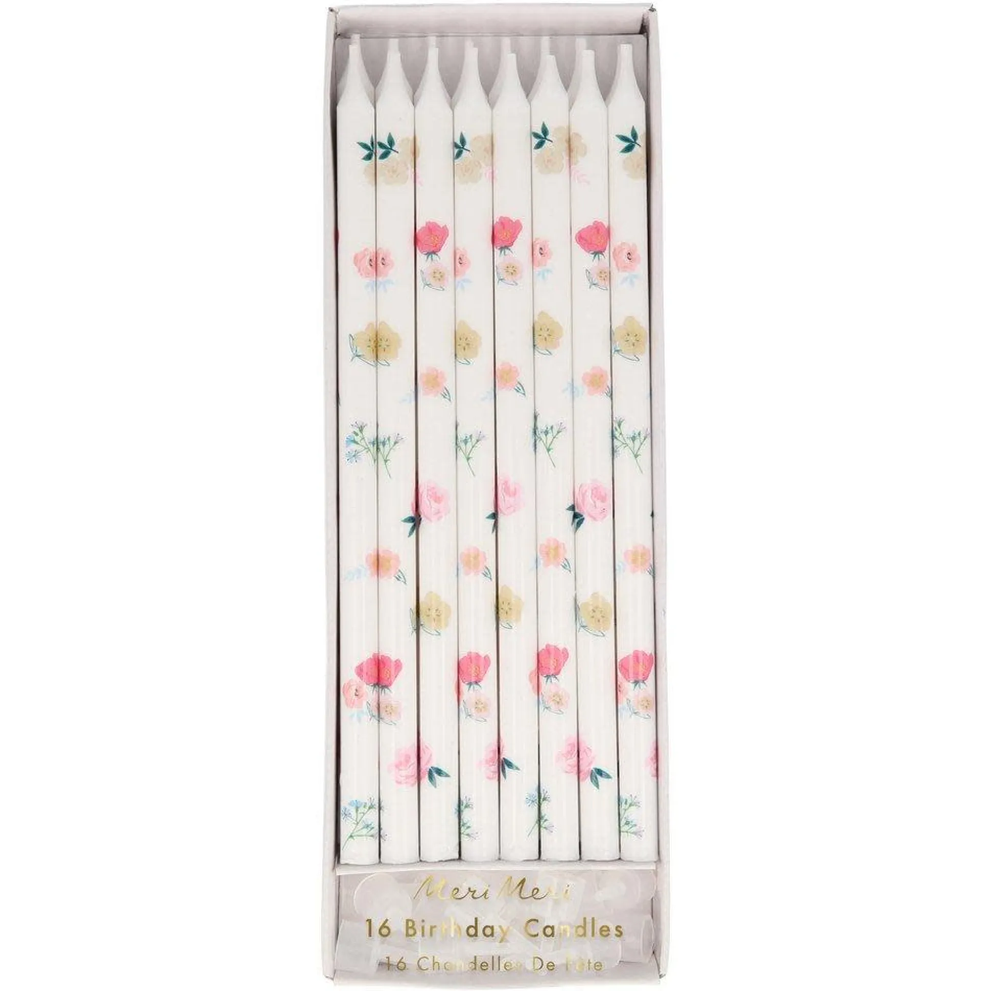 Floral Pattern Candles