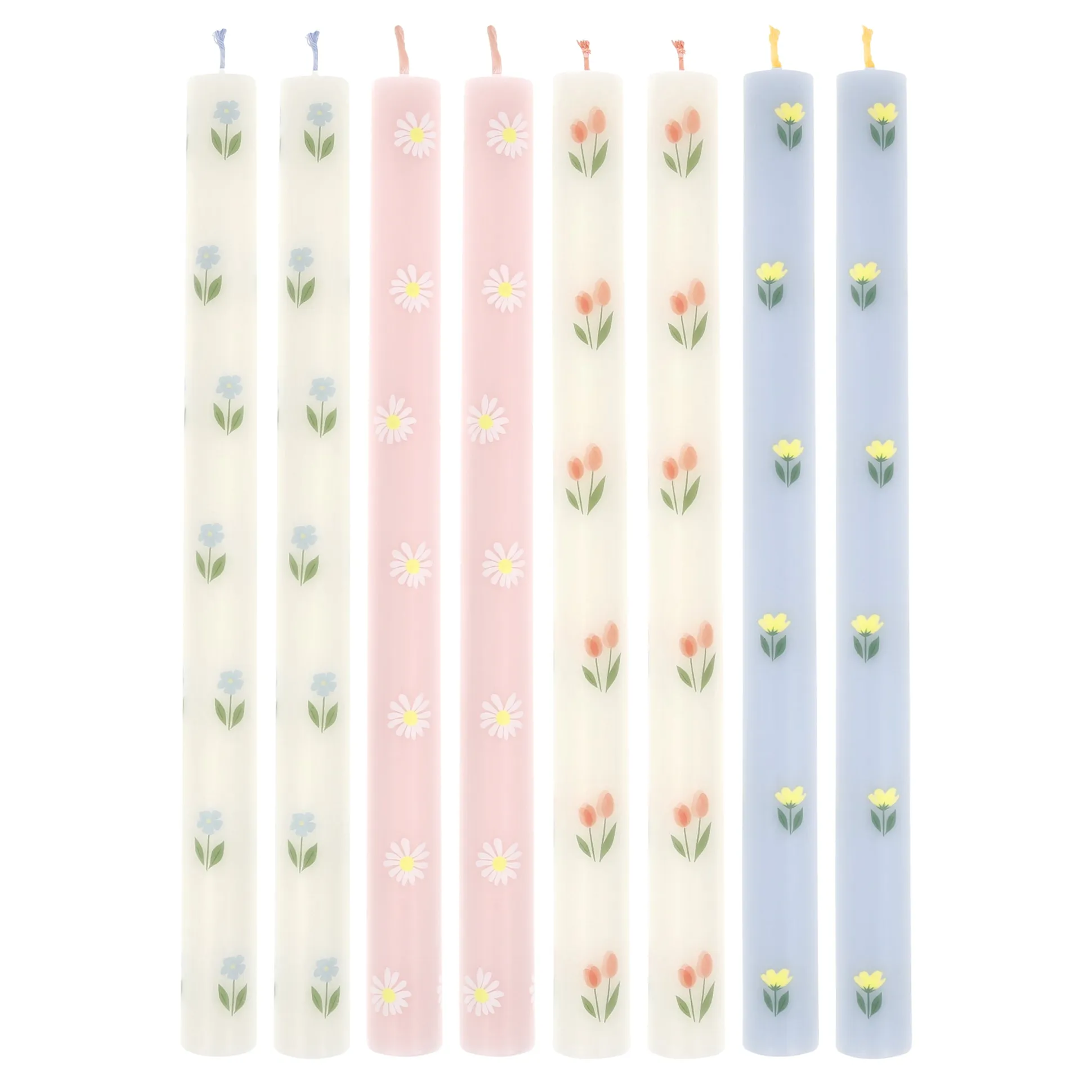 Floral Table Candles