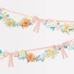Flower & Bow Garland
