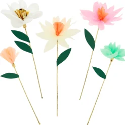 Flower Garden Decorative Sticks, Assorted Pack of 10