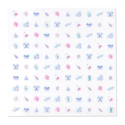 Flutter Nail Stickers, Pack of 100