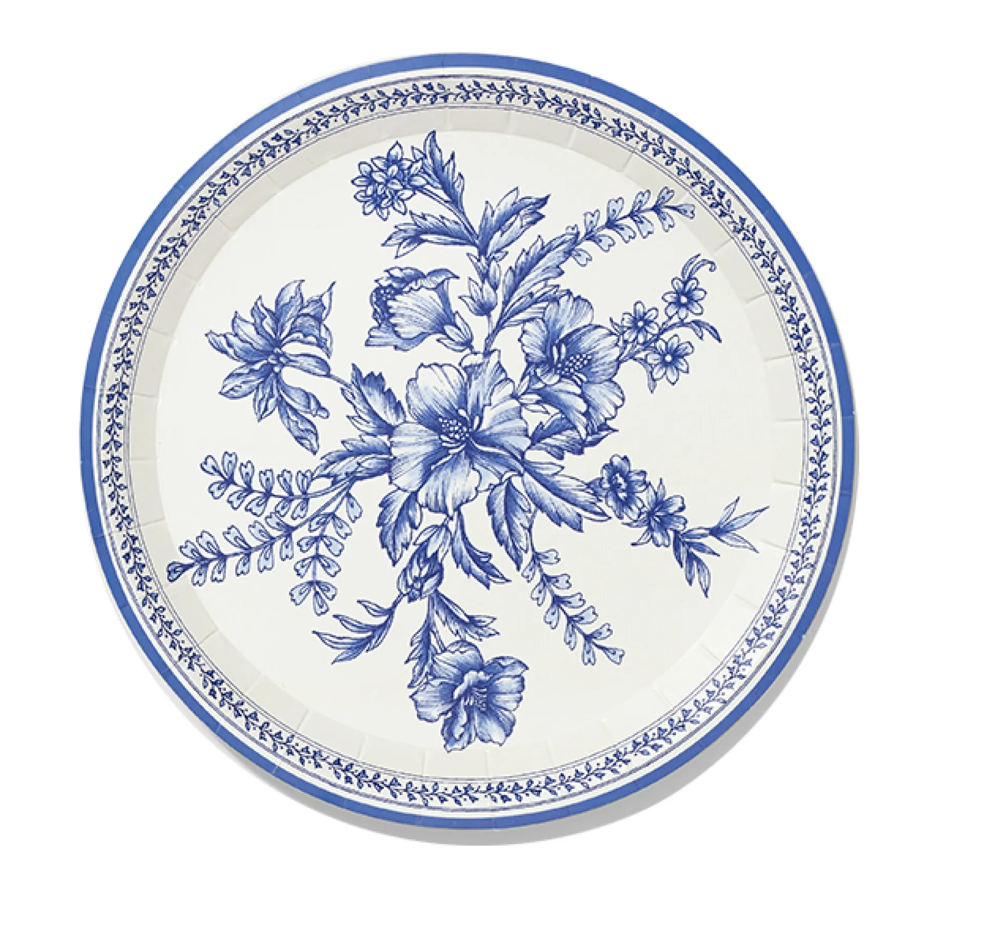 French Toile Small Plates, 10 per pack