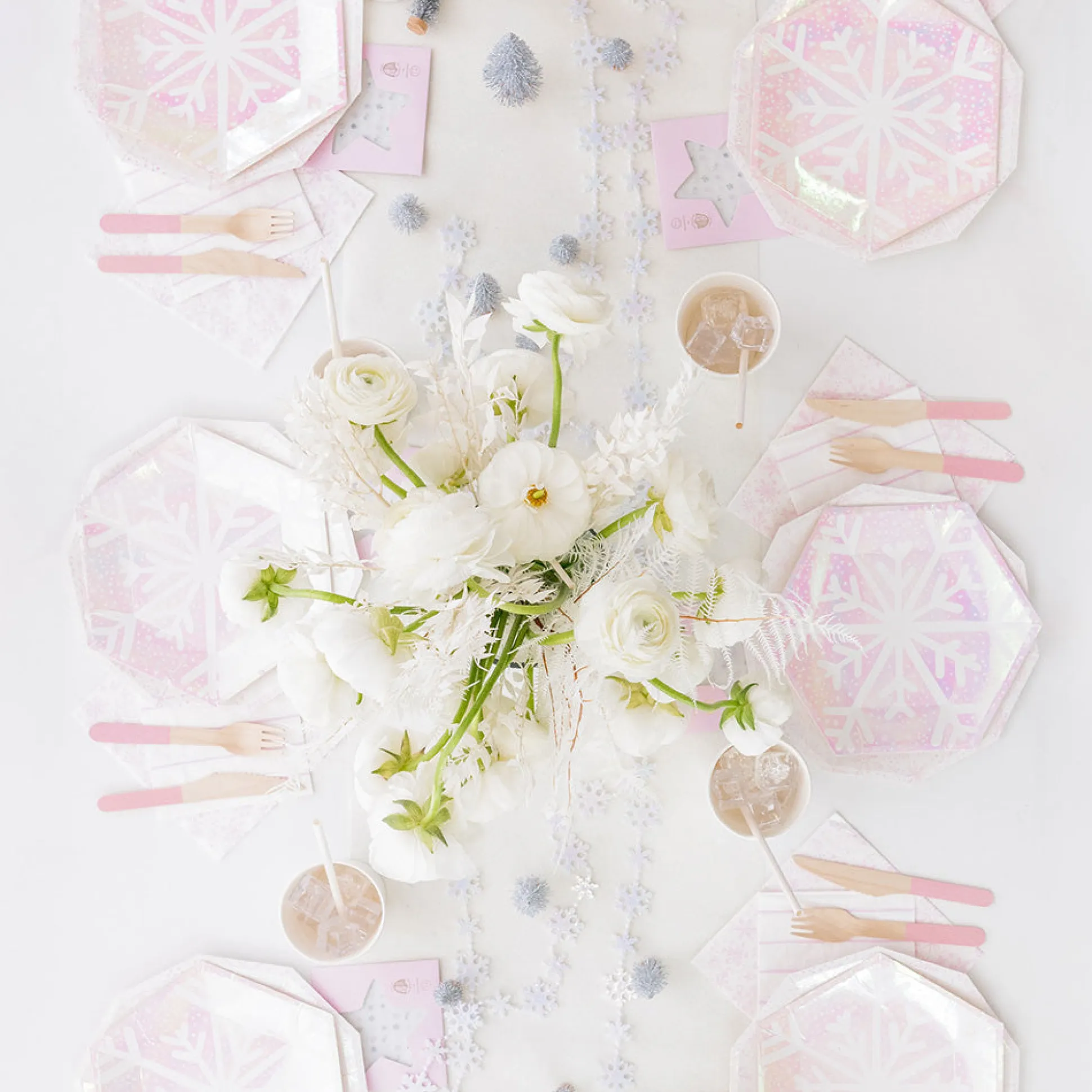 Frosted Small Plates, Pack of 8