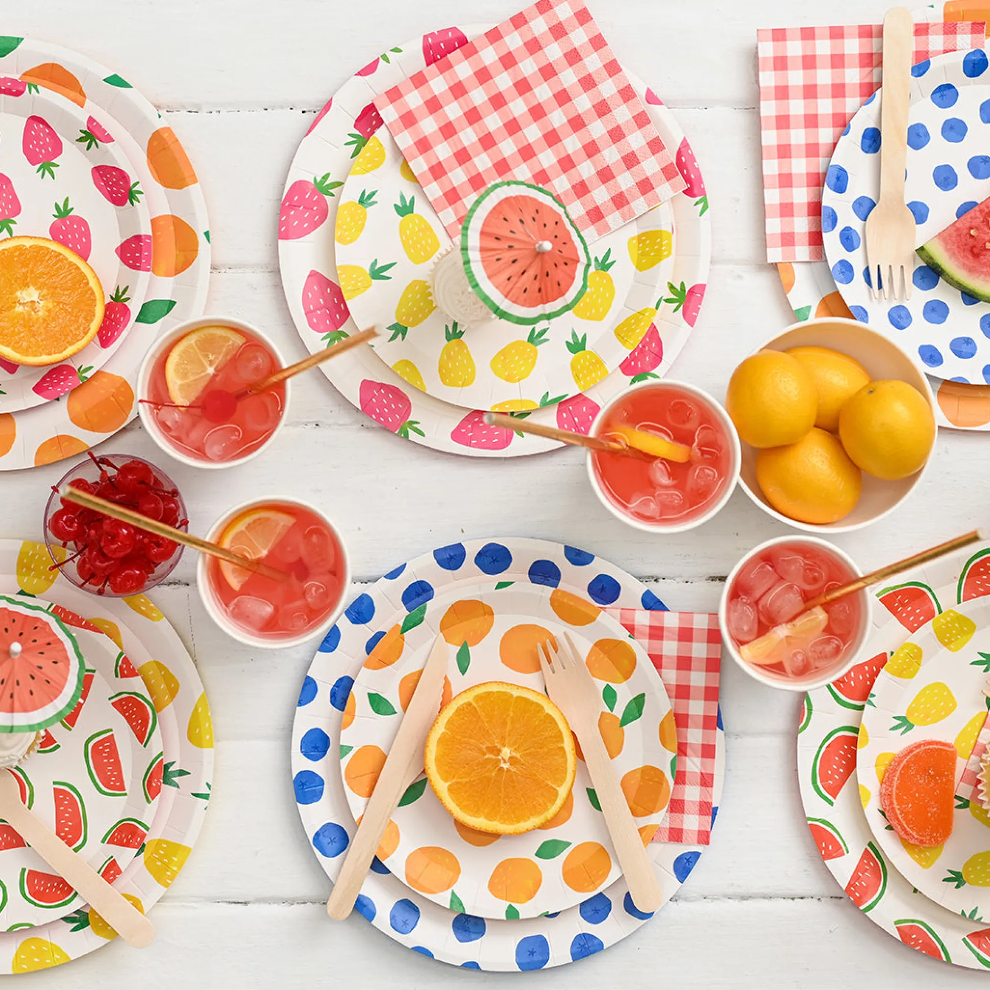 Fruit Punch Small Plates (10 per pack)