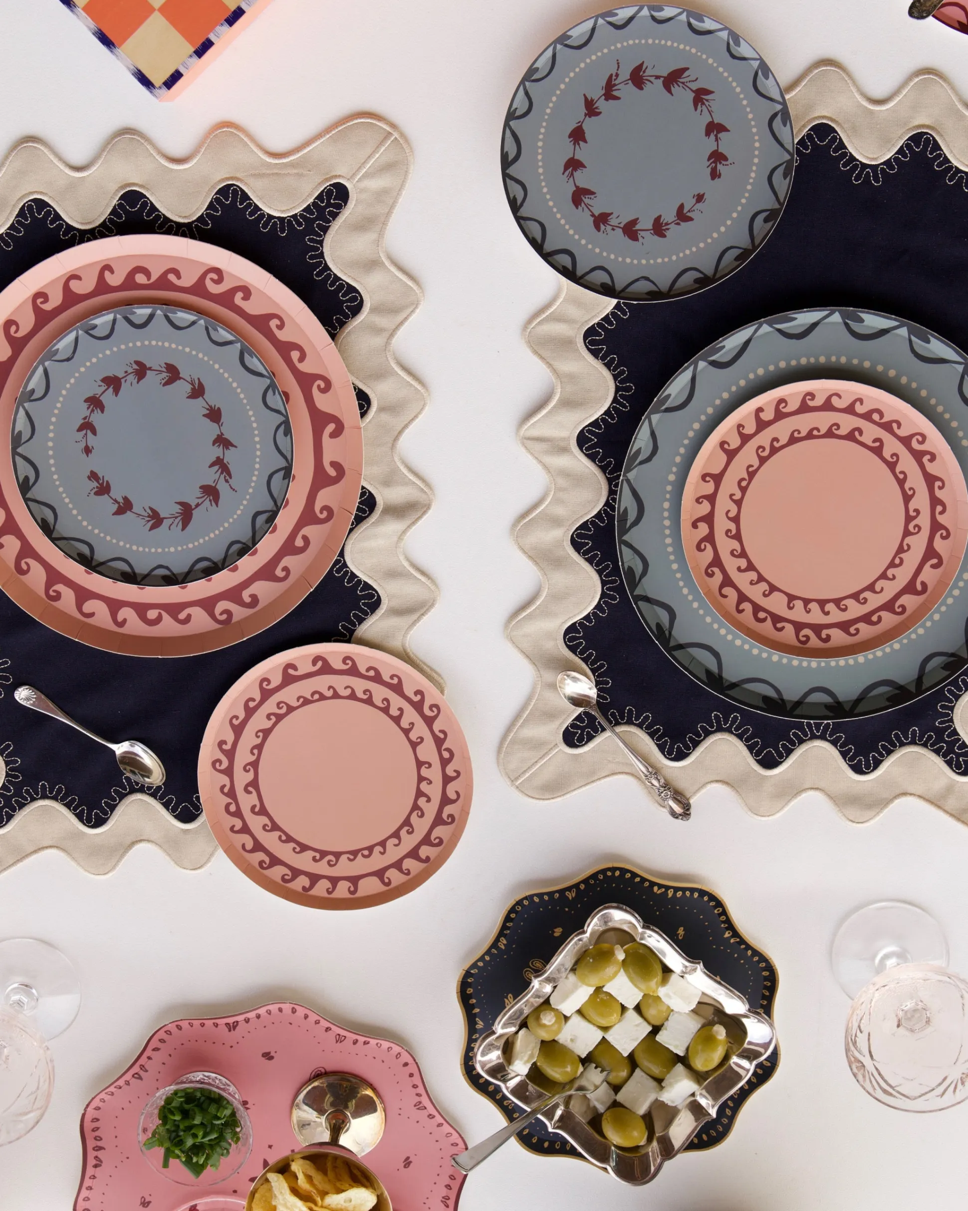 Fête Dinner Plate Set - set of 12