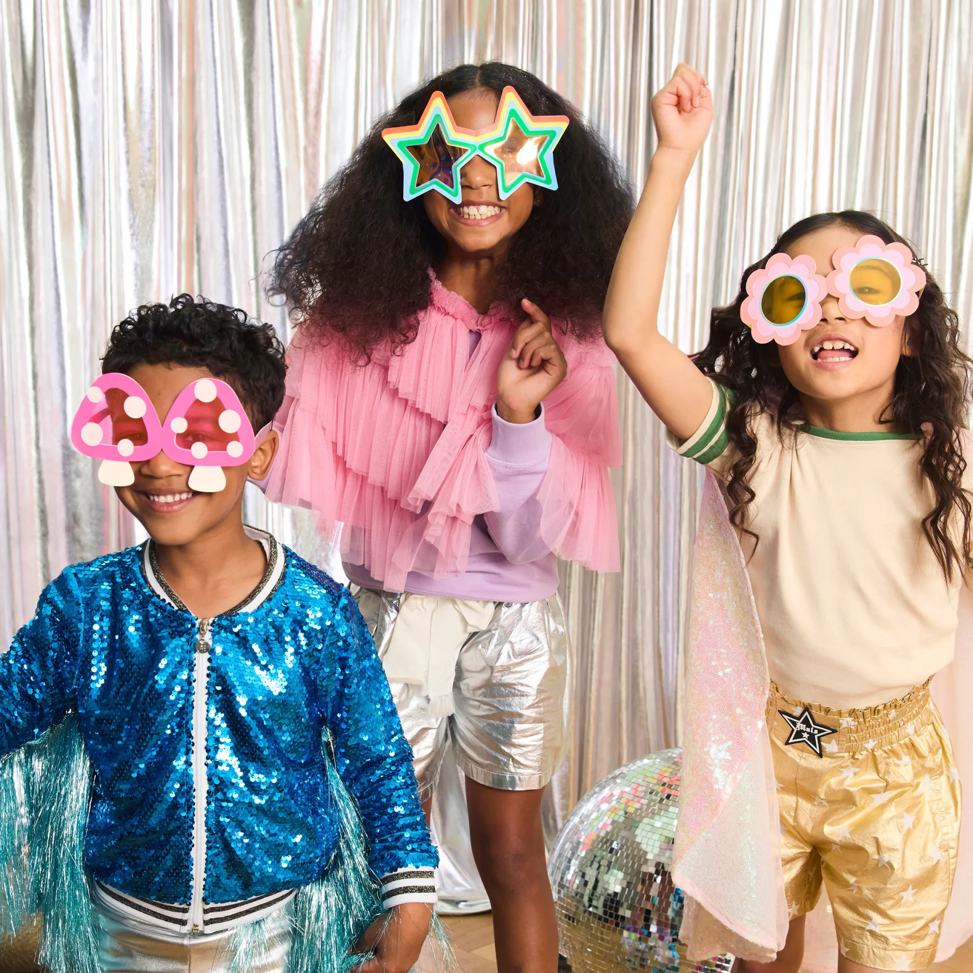 Fun Shaped Party Glasses (x 12)