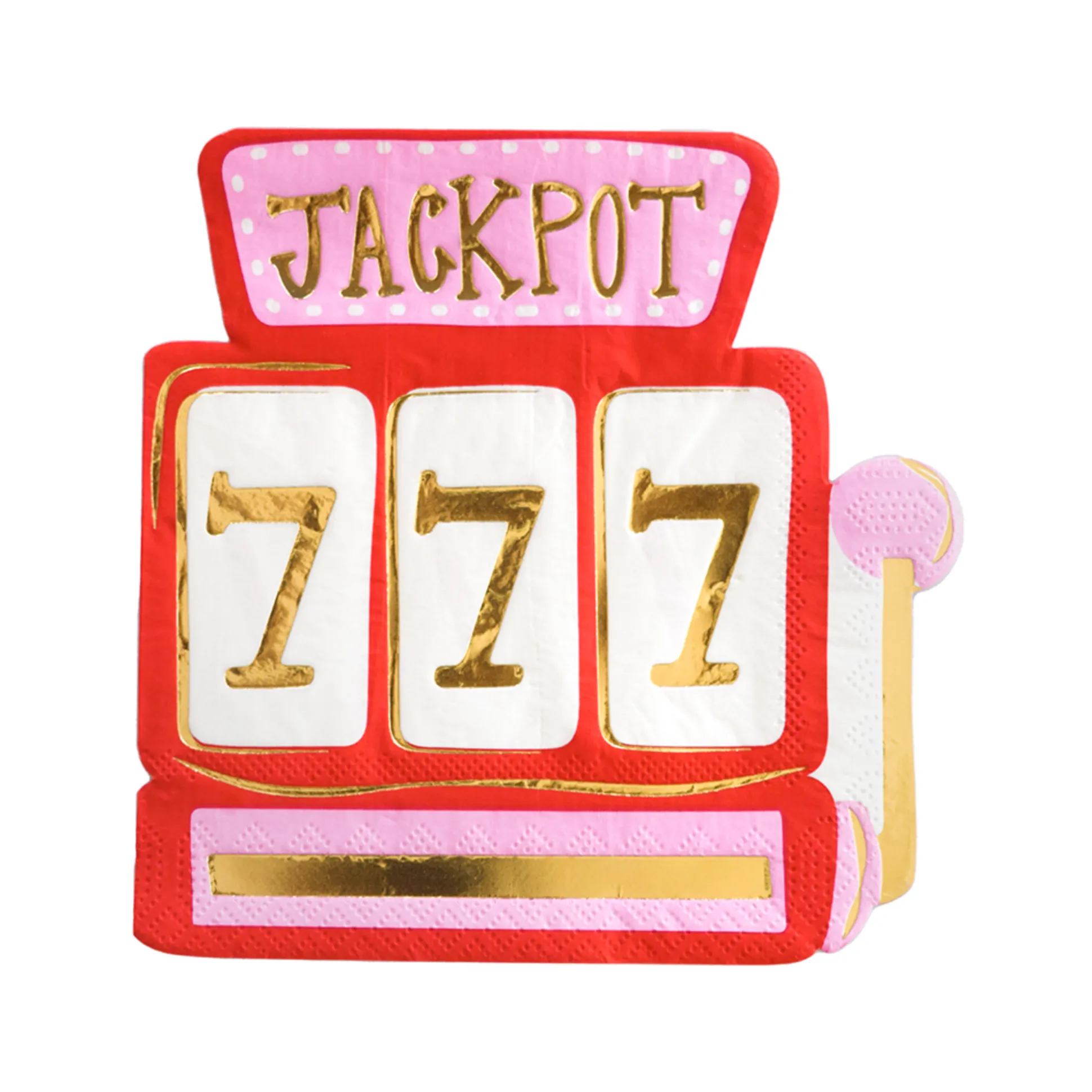 Game Night Jackpot Large Napkins, Set of 16