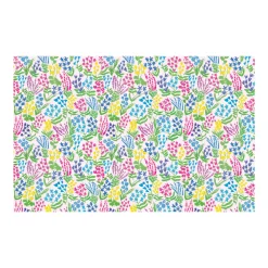 Garden Party Rectangle Paper Placemats, Set of 24