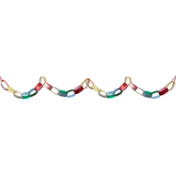 Giant Glitter Paper Chains